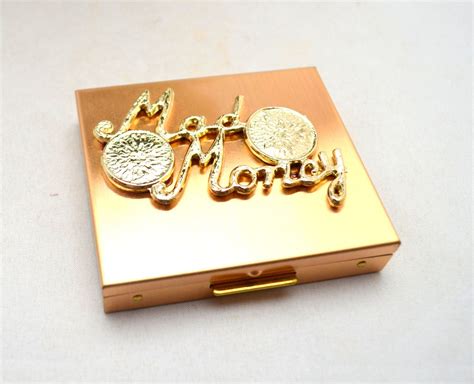 rainy day fund metal box vintage|Vintage Mad Money 1960s 3” Metal Box Rainy Day Fund .